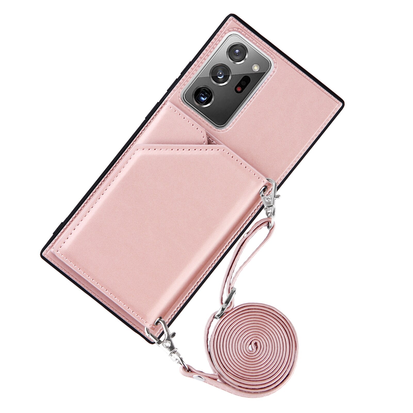 Leather Case with Strap for Samsung Phones - Don't Know What To Gift