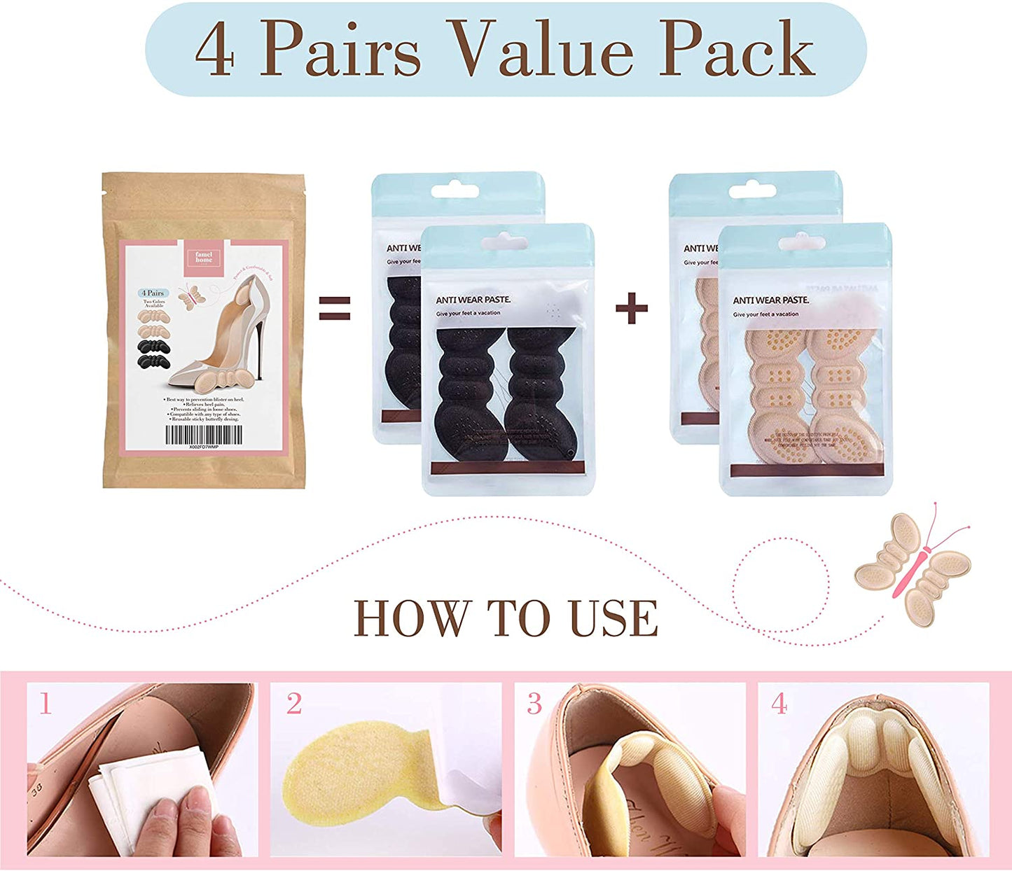 Heel Cushion Pads - Don't Know What To Gift