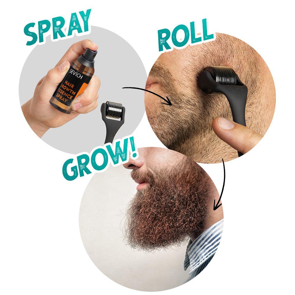 Beard Growth Roller Set - Don't Know What To Gift