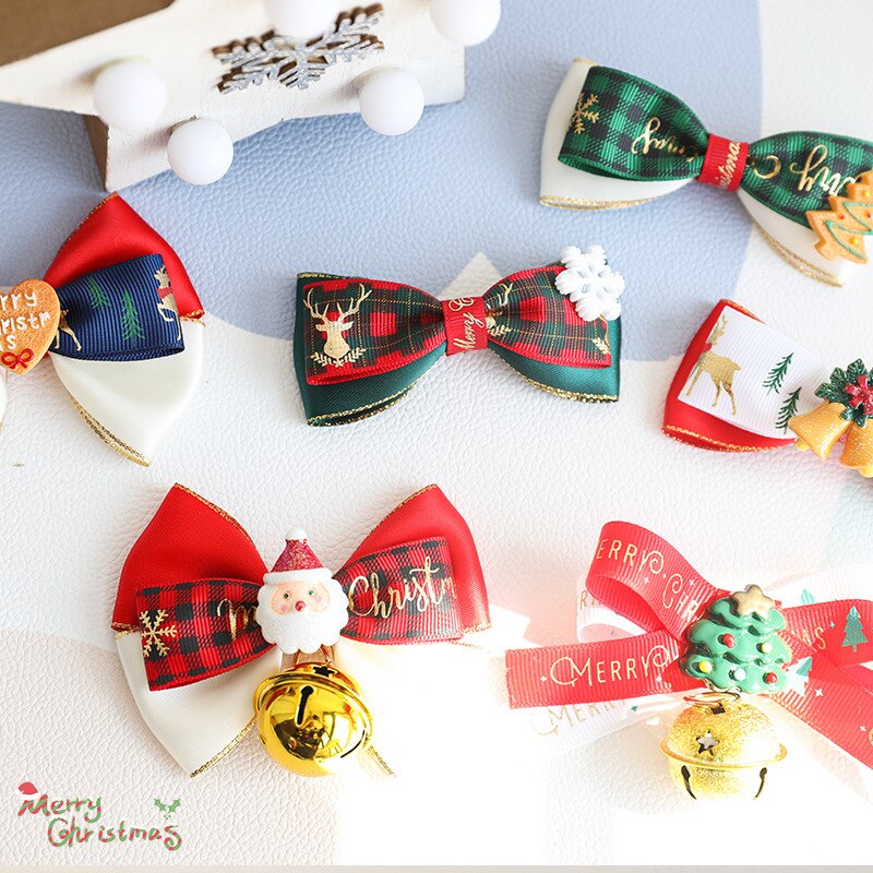 Christmas Collar Pet Bow Tie - Don't Know What To Gift