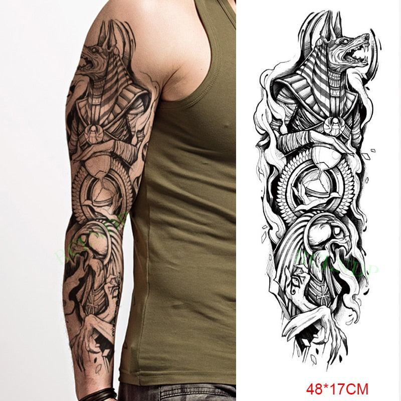 Full Arm Men's Tattoo - Don't Know What To Gift