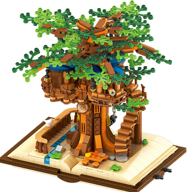 Jungle Tree House Bricks Toys - Don't Know What To Gift