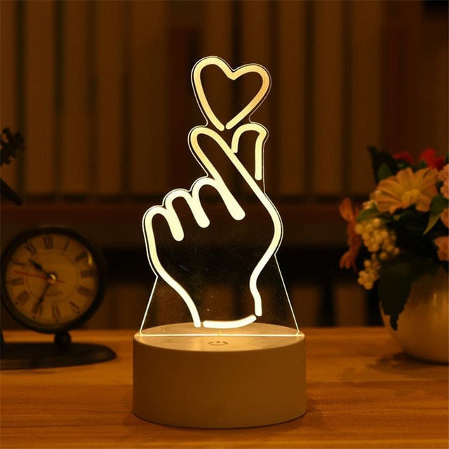 3D Led Night Light Model Toys - Don't Know What To Gift